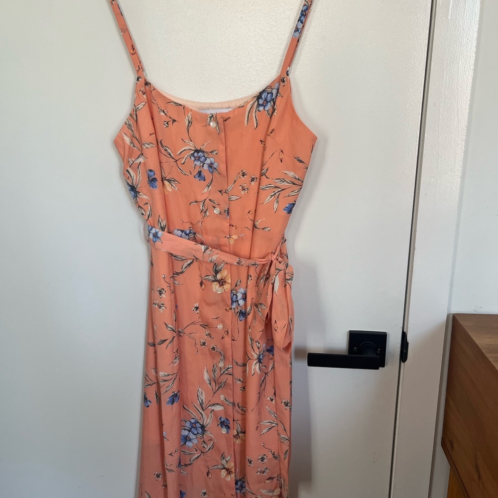 ALI & JAY Floral Peach Dress